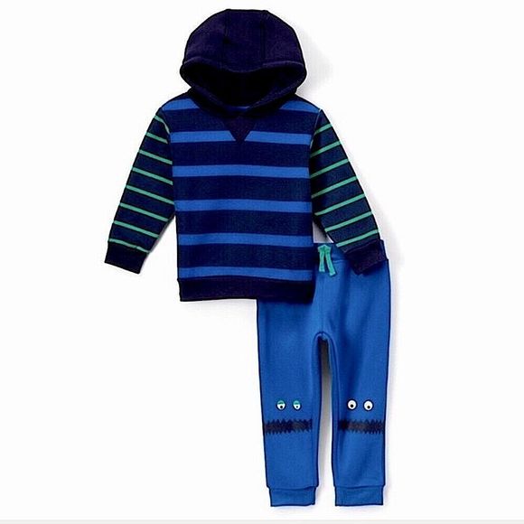 Striped Hoodie and Sweatpants Set - Picture 9 of 9